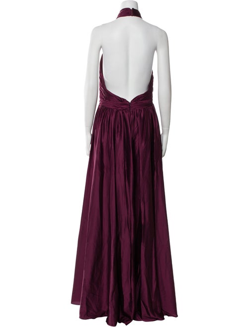 Mac Duggal Halterneck Long Dress