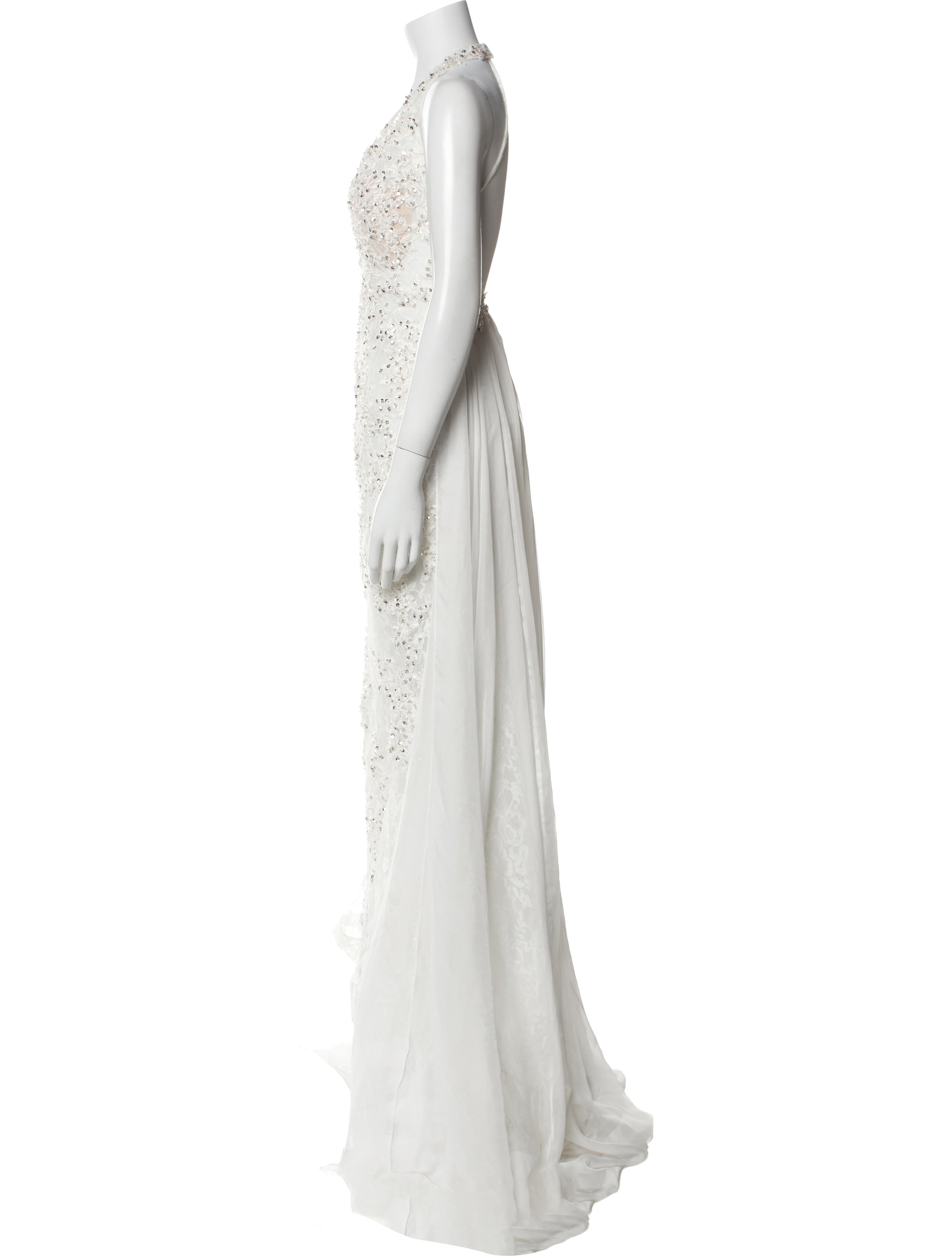 Mac Duggal Halterneck Long Dress