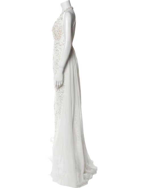 Mac Duggal Halterneck Long Dress