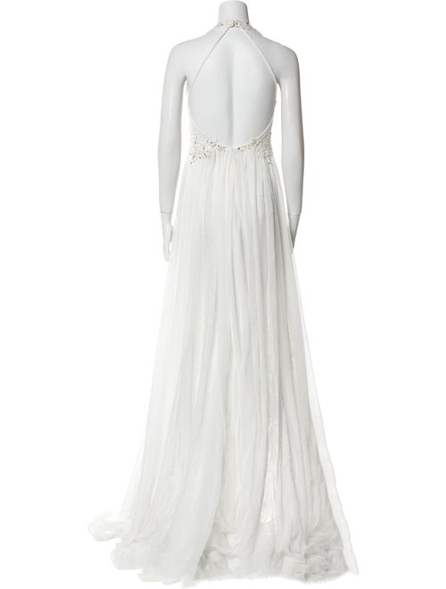 Mac Duggal Halterneck Long Dress