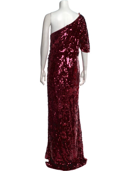 Mac Duggal One-Shoulder Long Dress