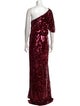 Mac Duggal One-Shoulder Long Dress
