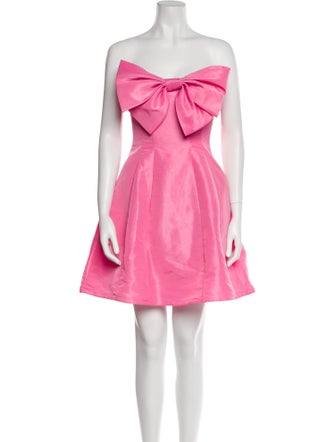 Mac Duggal Strapless Mini Dress