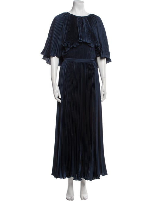 Mac Duggal Scoop Neck Long Dress