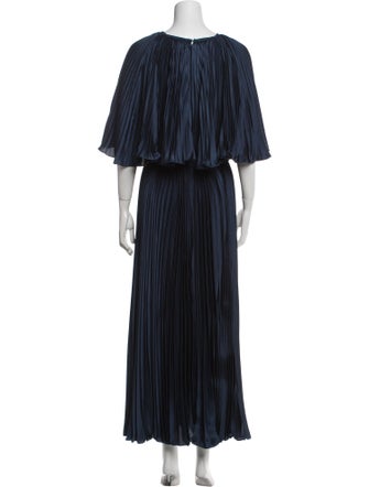 Mac Duggal Scoop Neck Long Dress