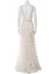 Mac Duggal Lace Pattern Long Dress