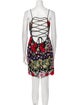 Mac Duggal Floral Print Mini Dress