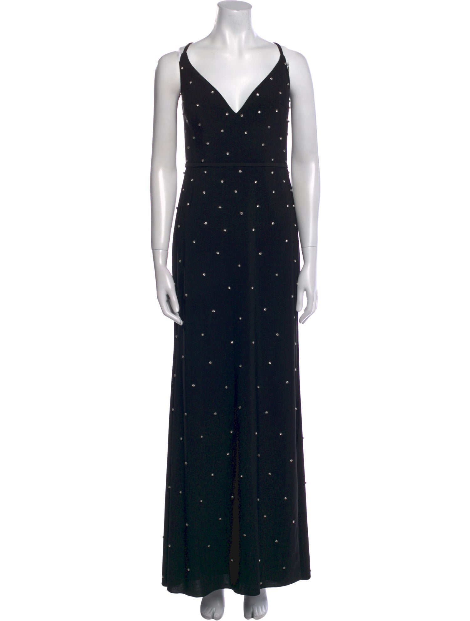 Mac Duggal Printed Long Dress w/ Tags