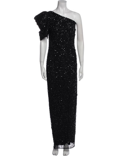 Mac Duggal One-Shoulder Long Dress