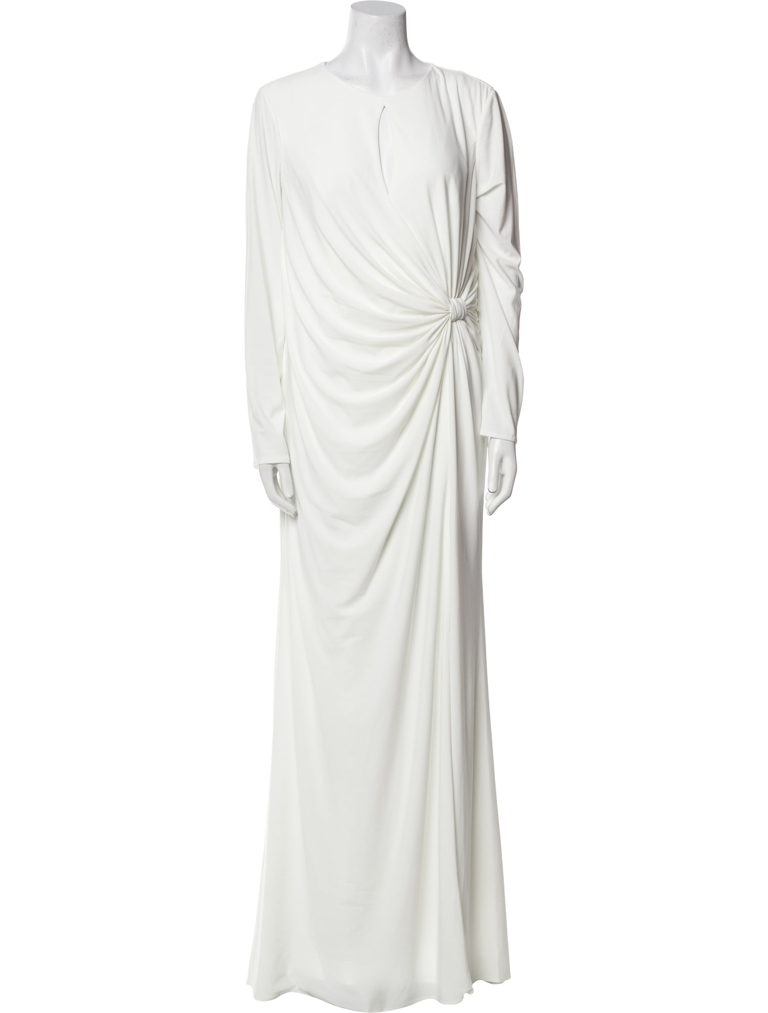 Mac Duggal Crew Neck Long Dress w/ Tags