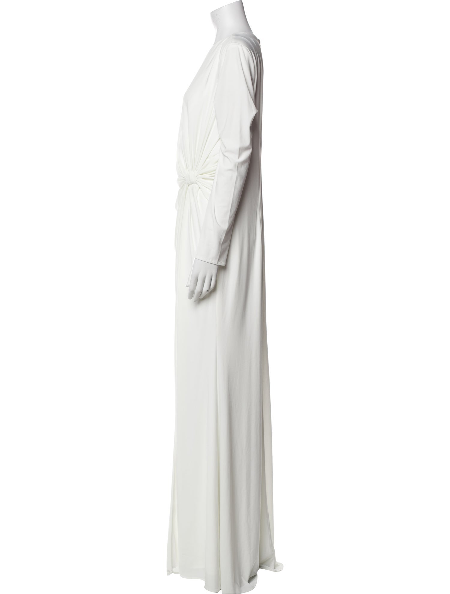 Mac Duggal Crew Neck Long Dress w/ Tags