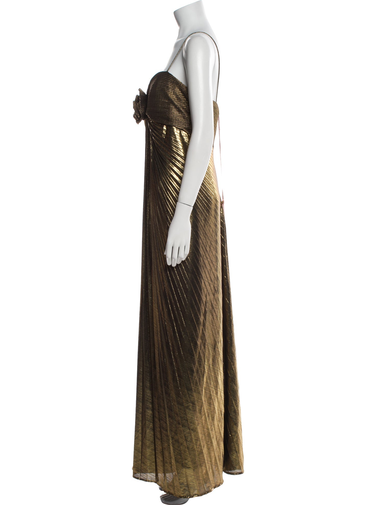 Mac Duggal Square Neckline Long Dress w/ Tags