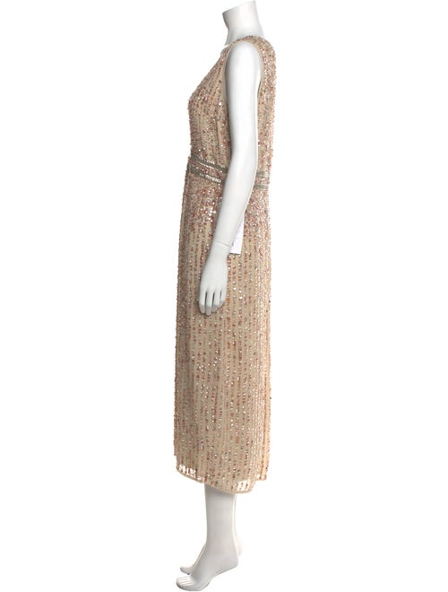 Mac Duggal V-Neck Long Dress