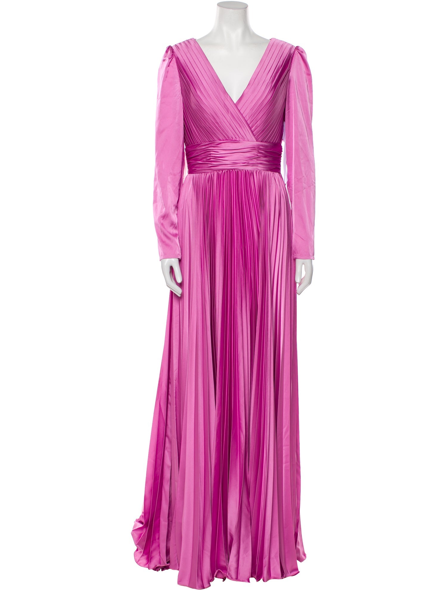 Mac Duggal V-Neck Long Dress