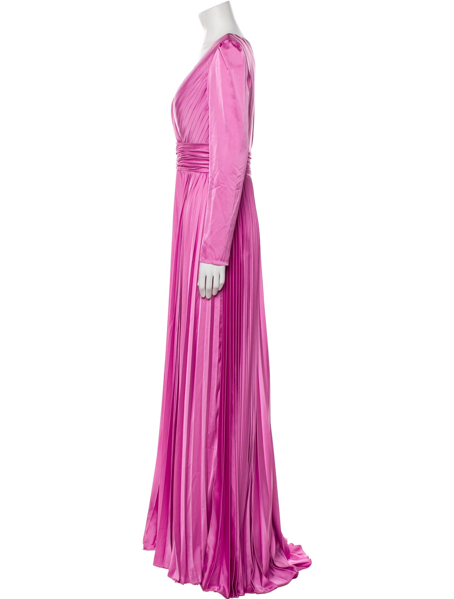 Mac Duggal V-Neck Long Dress