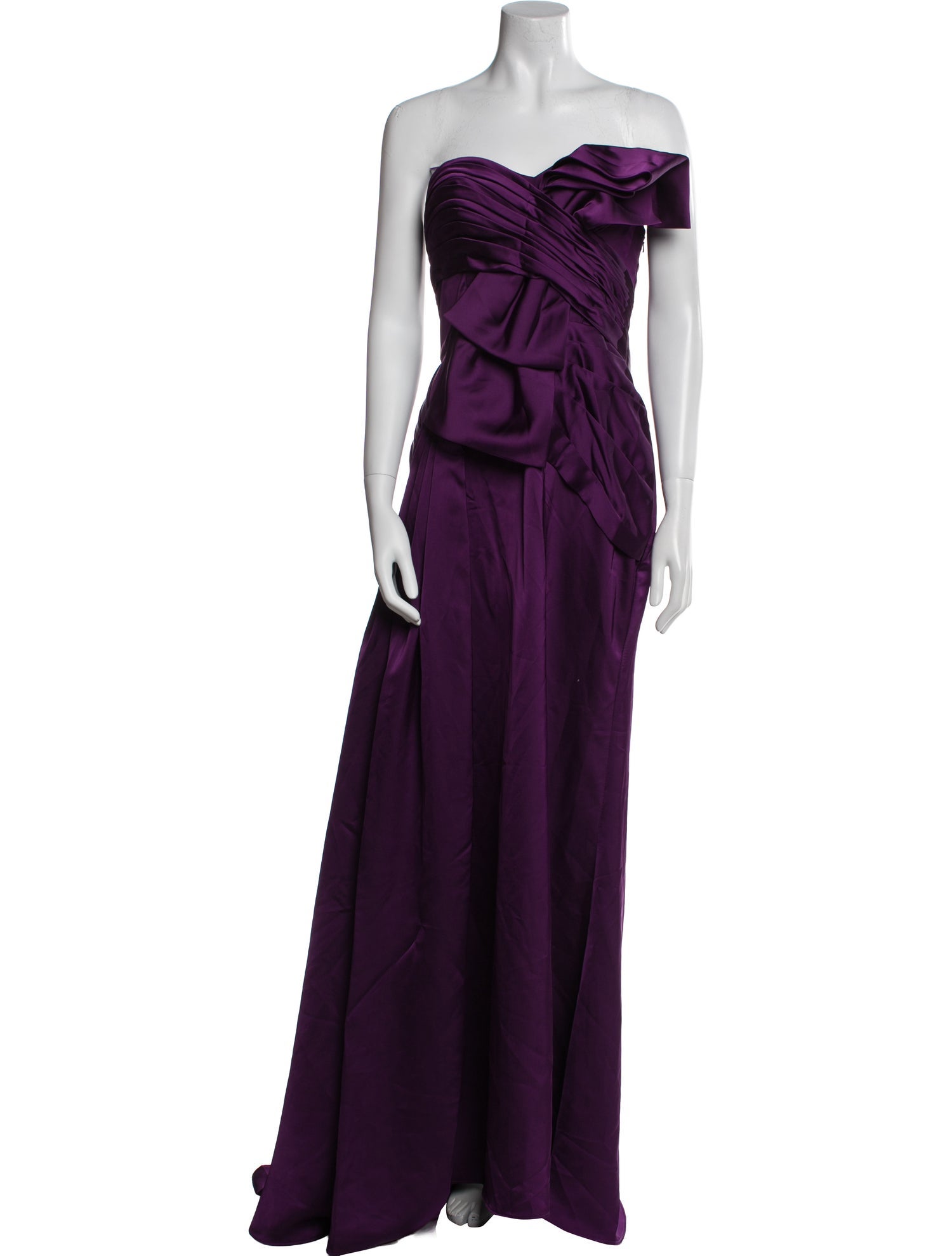 Mac Duggal Strapless Long Dress w/ Tags