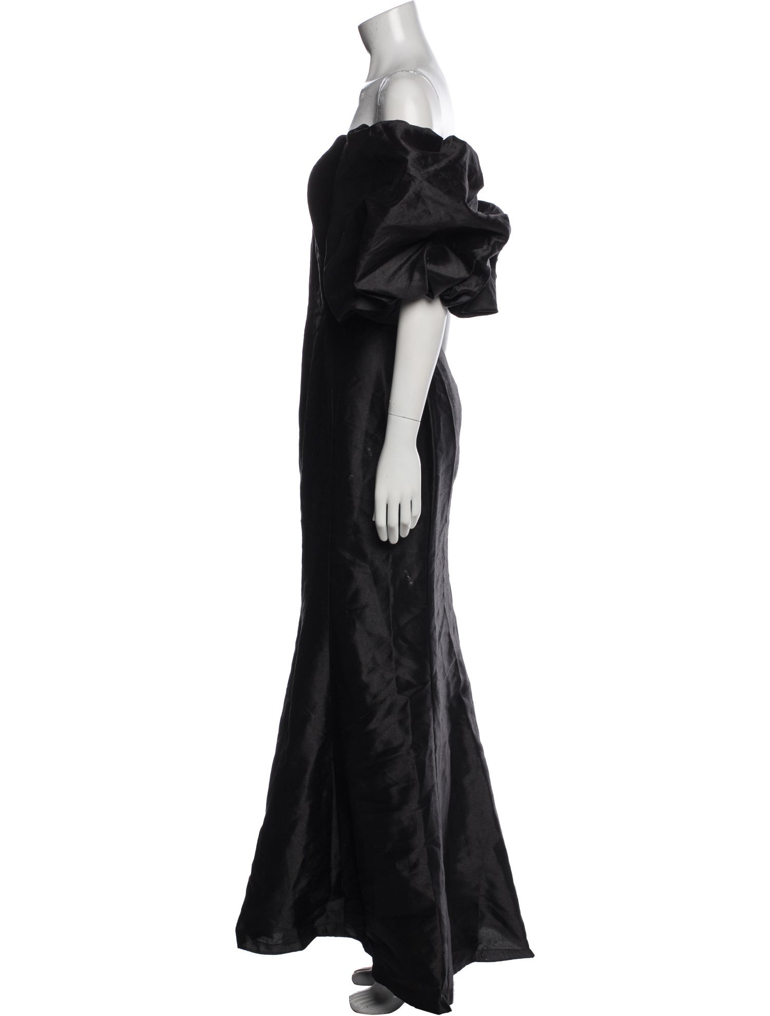 Mac Duggal Off-The-Shoulder Long Dress