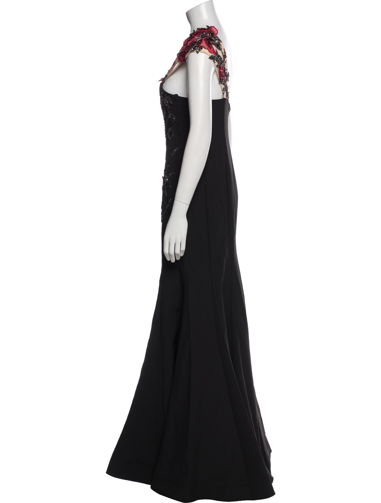 Mac Duggal One-Shoulder Long Dress w/ Tags