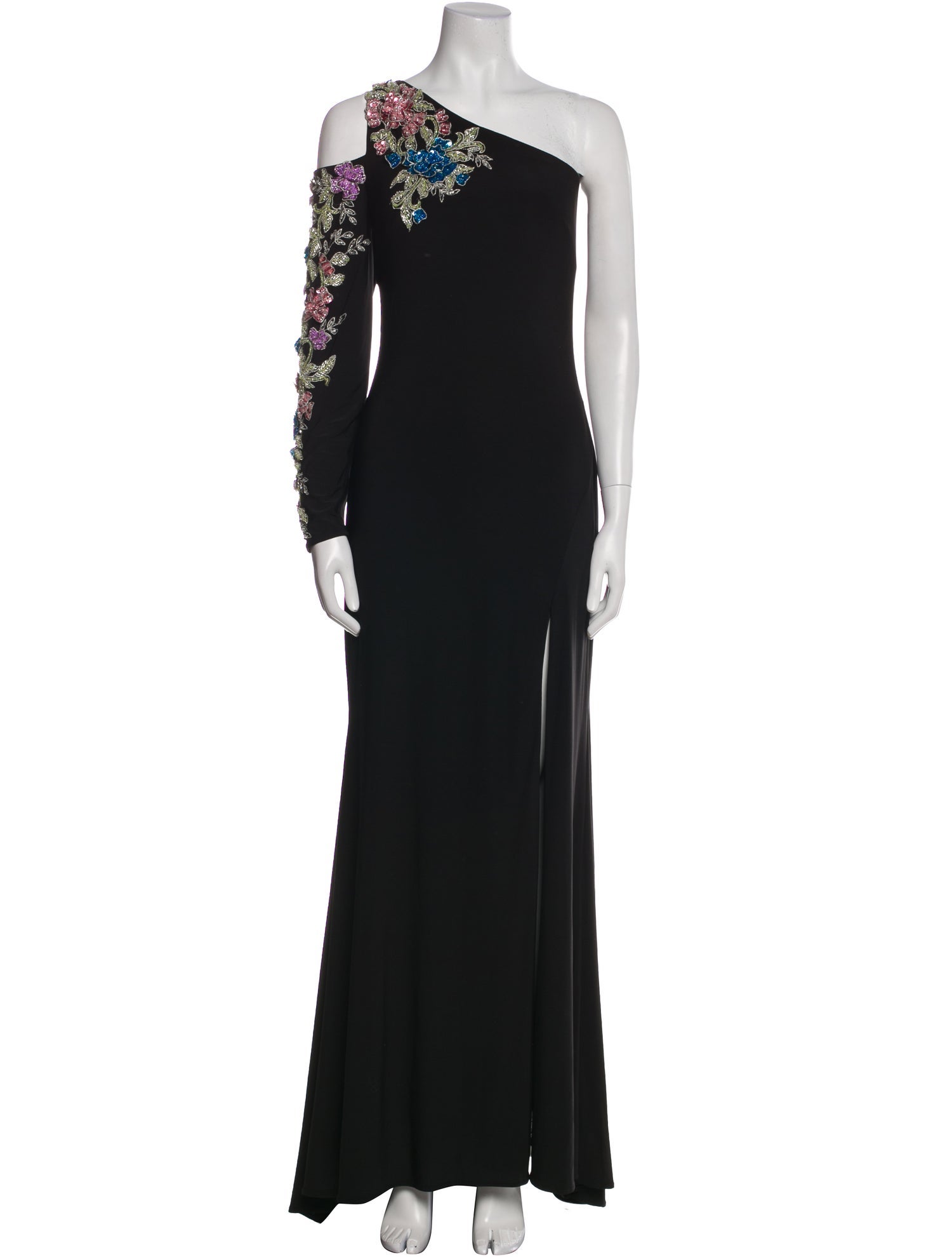 Mac Duggal One-Shoulder Long Dress w/ Tags