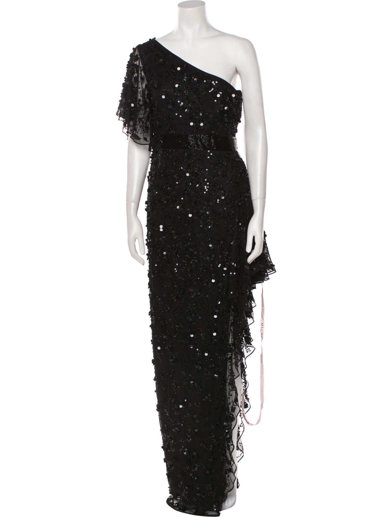 Mac Duggal One-Shoulder Long Dress w/ Tags