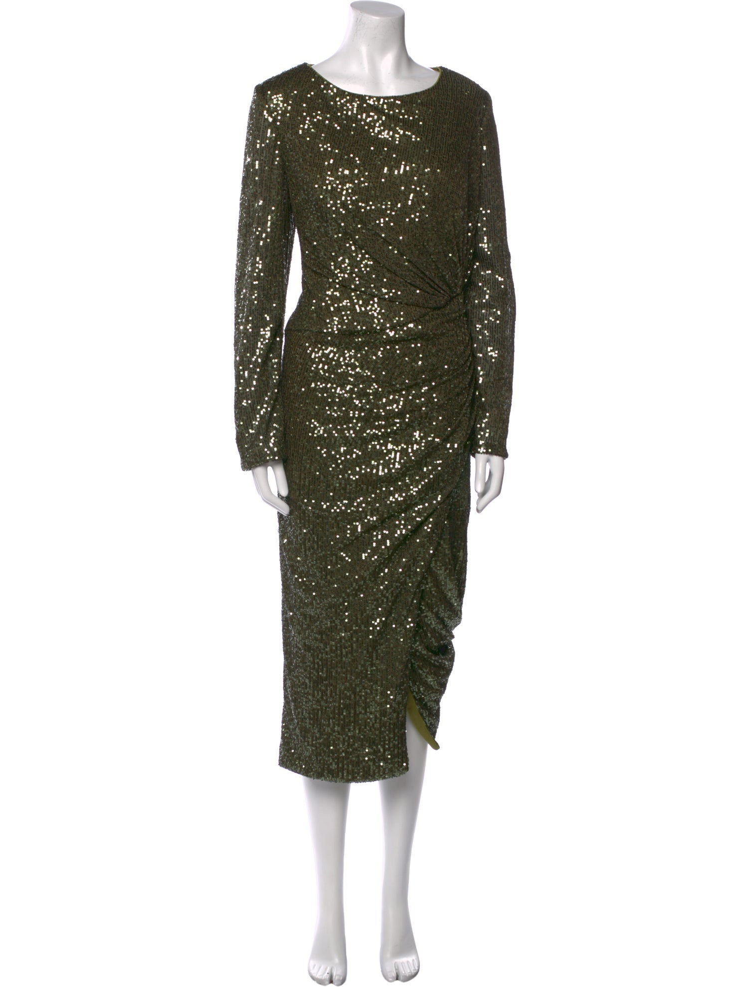 Mac Duggal Scoop Neck Long Dress