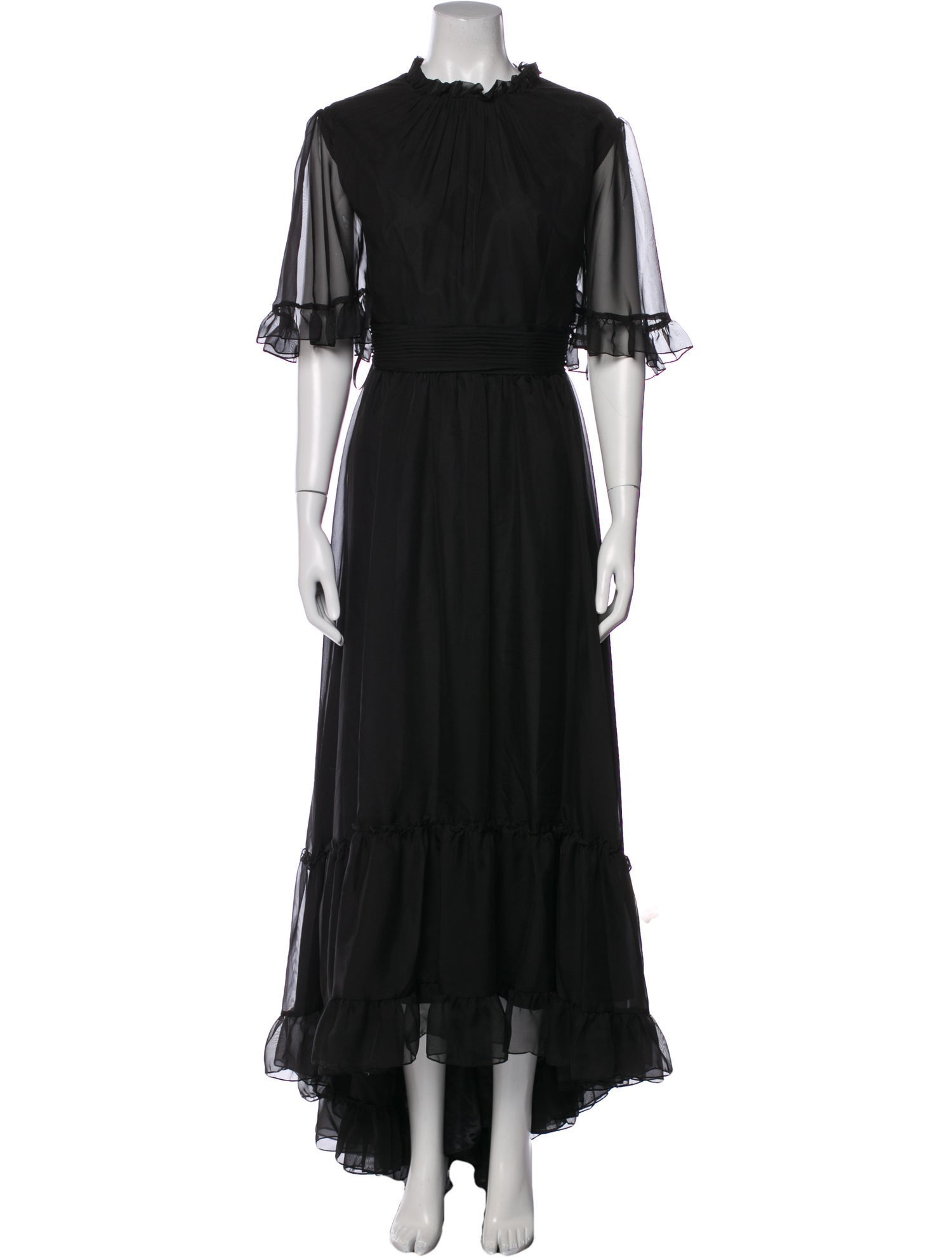 Mac Duggal Mock Neck Long Dress w/ Tags