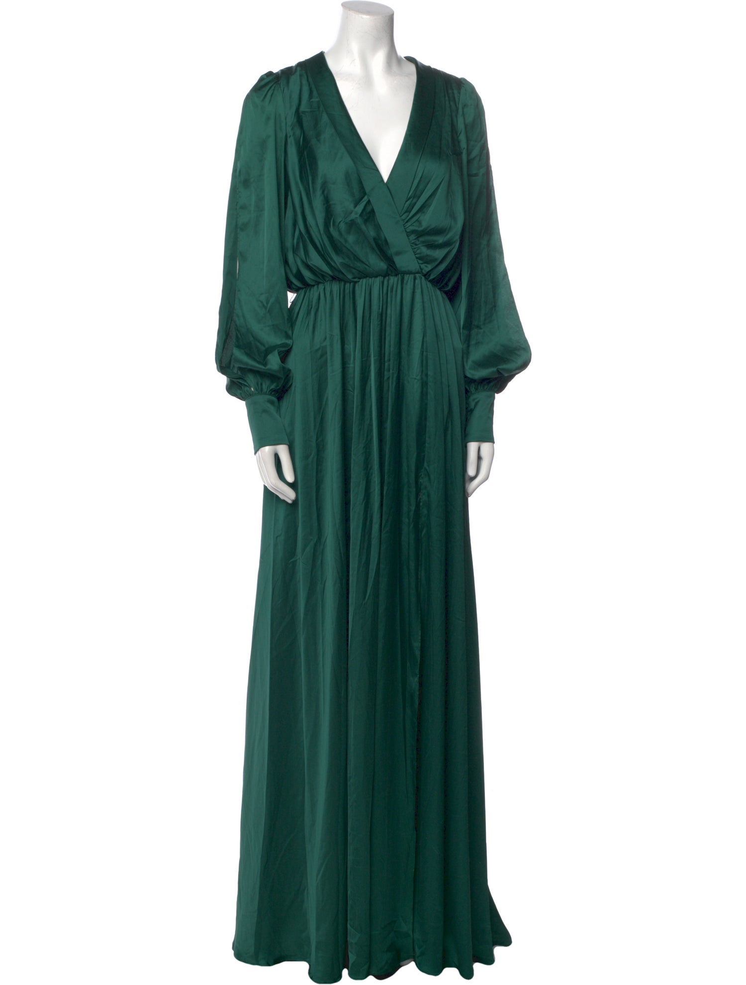 Mac Duggal V-Neck Long Dress w/ Tags