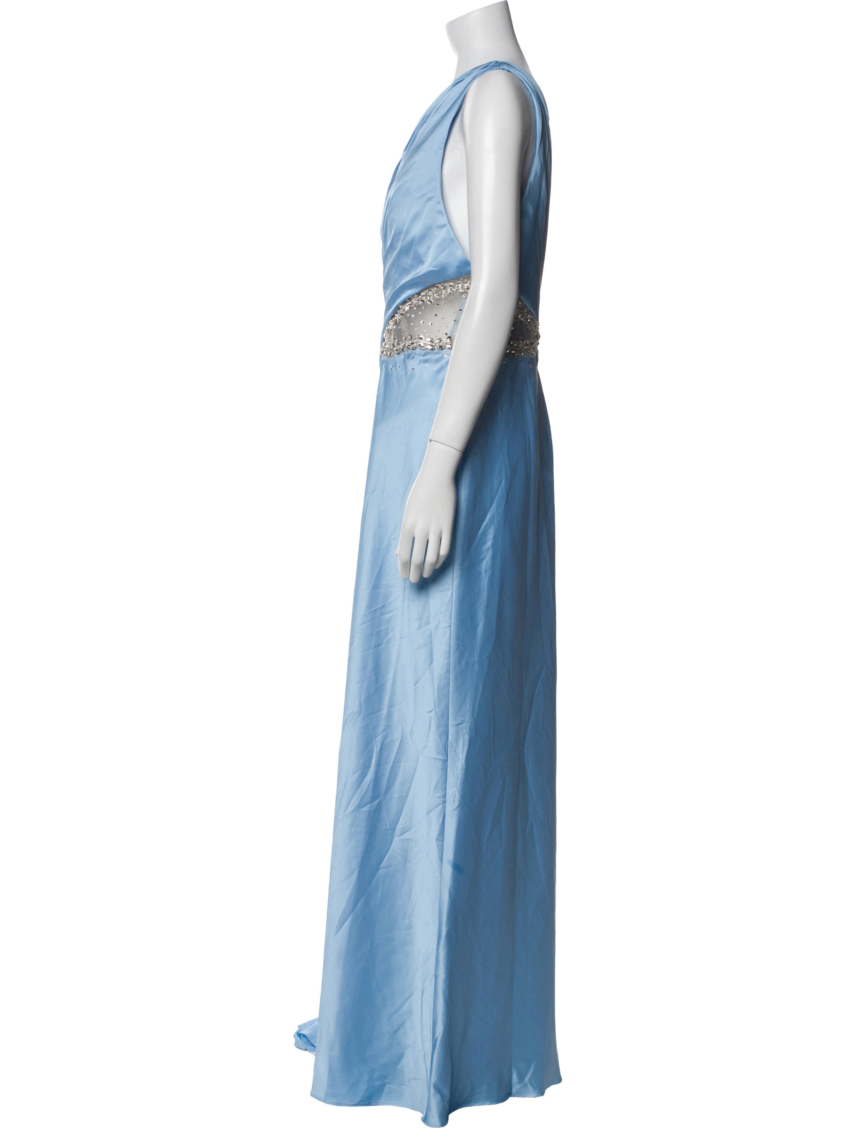 Mac Duggal One-Shoulder Long Dress w/ Tags