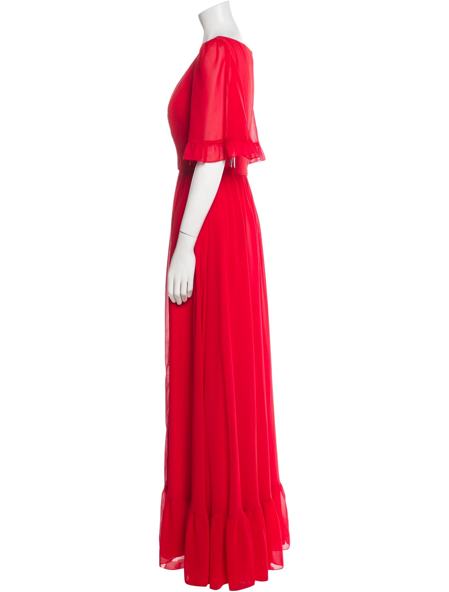 Mac Duggal V-Neck Long Dress w/ Tags