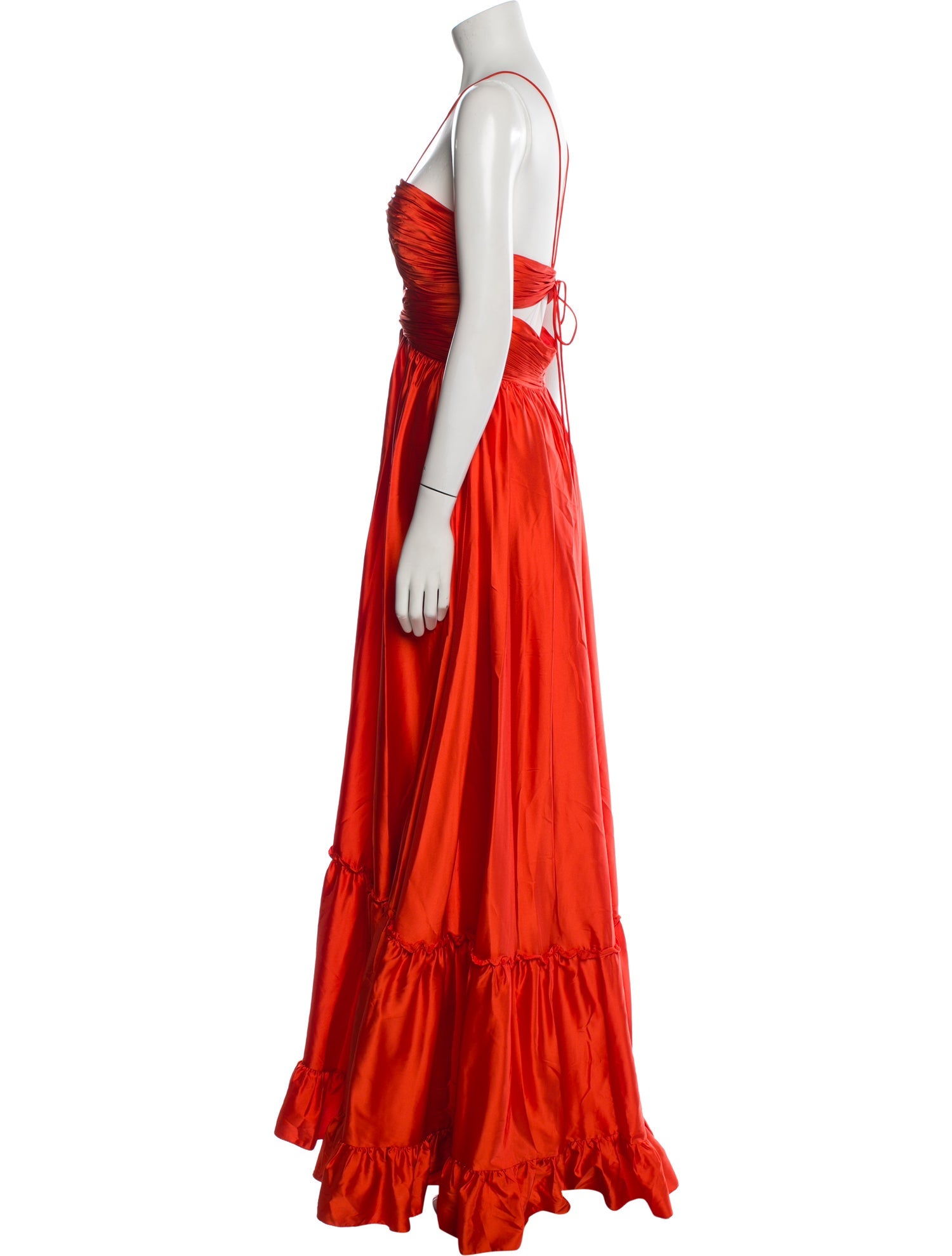 Mac Duggal V-Neck Long Dress