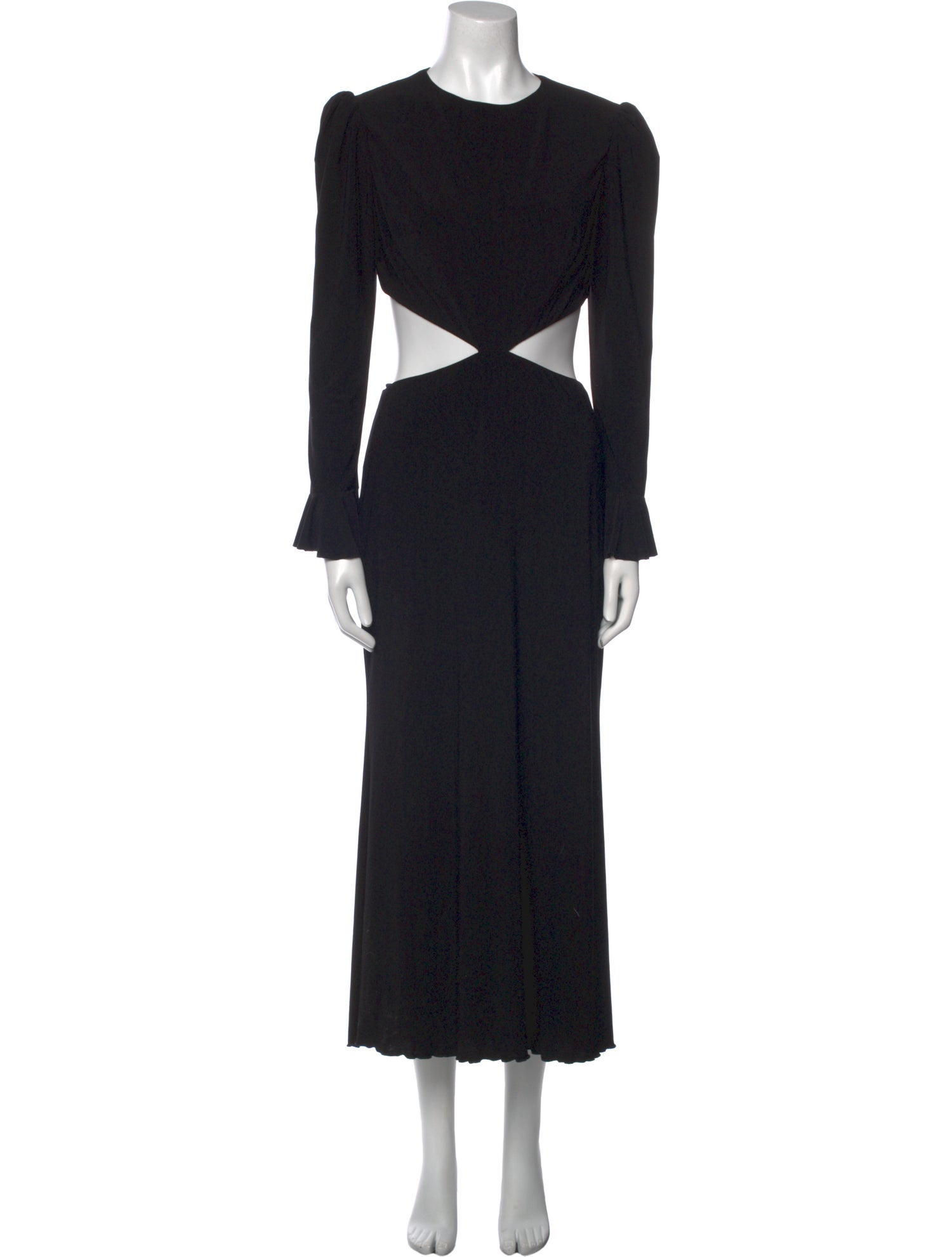 Mac Duggal Crew Neck Long Dress