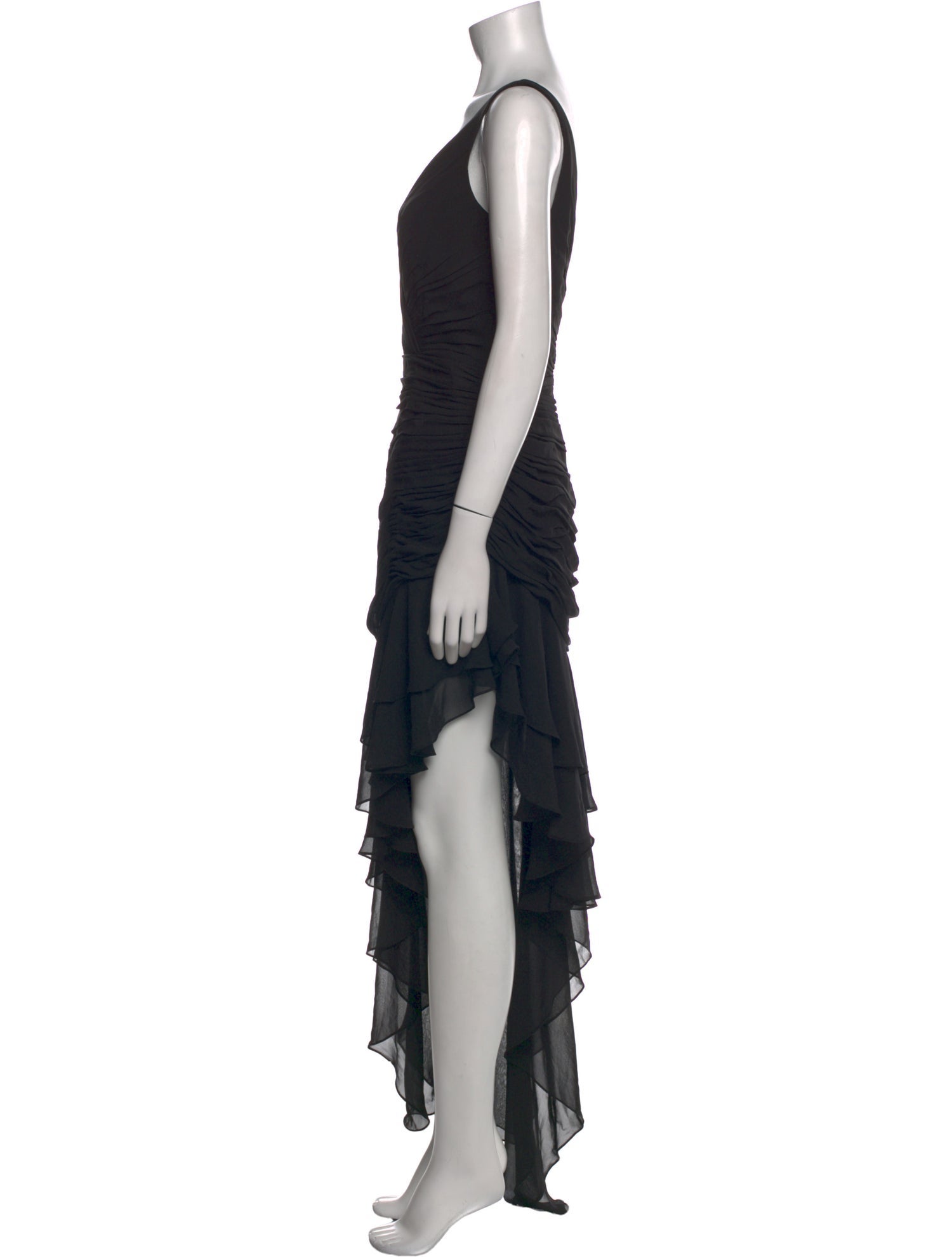 Mac Duggal V-Neck Midi Length Dress w/ Tags