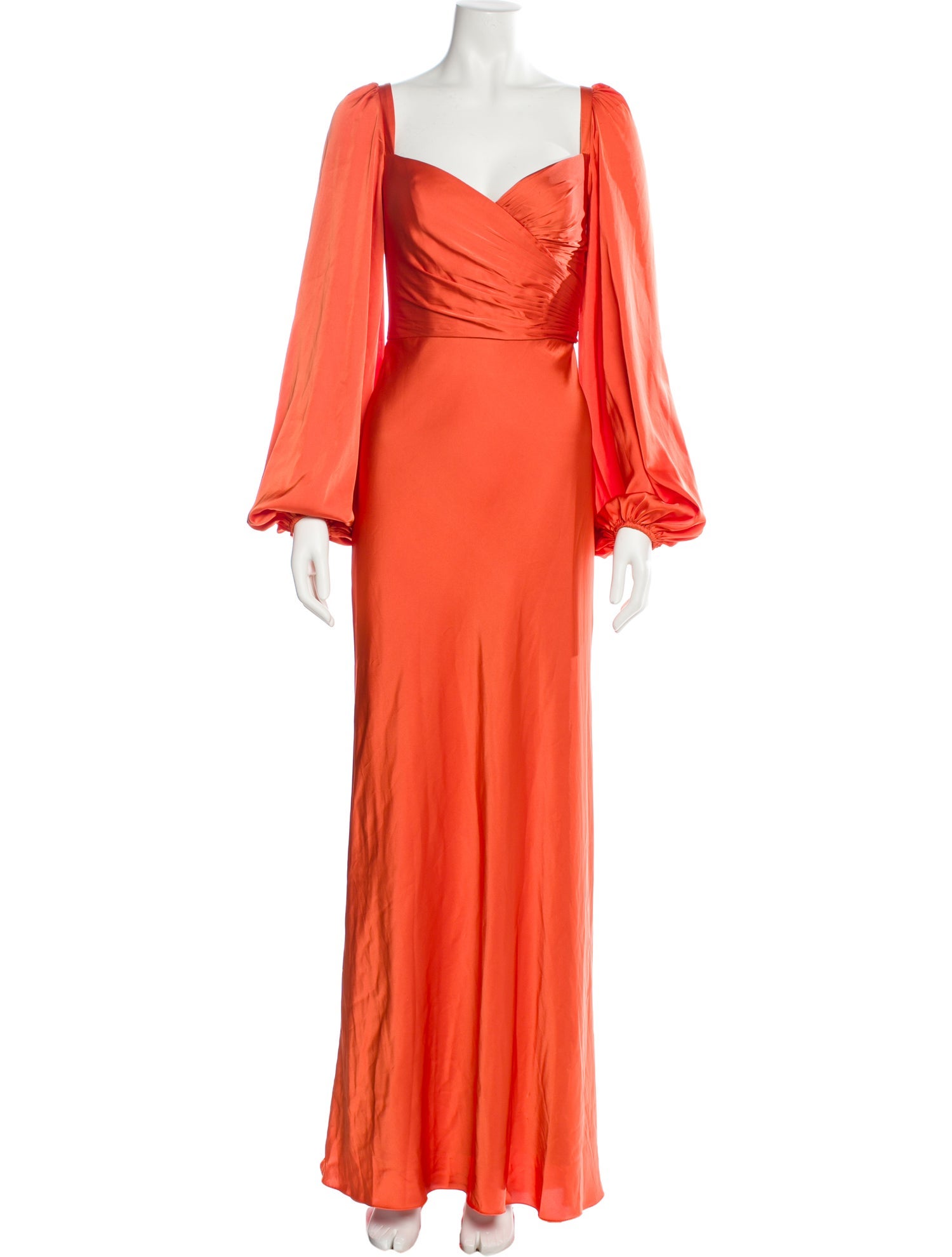 Mac Duggal V-Neck Long Dress