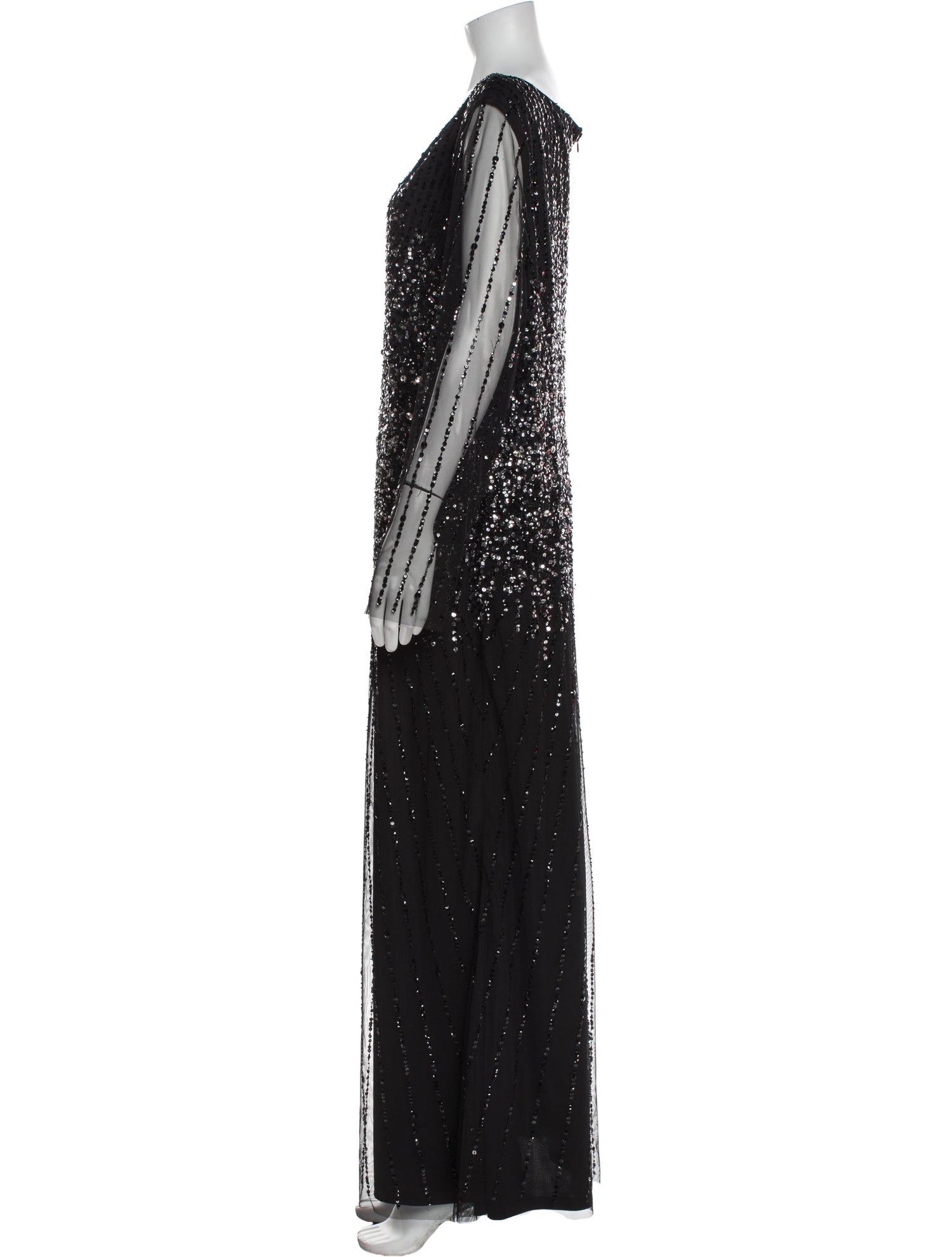 Mac Duggal Scoop Neck Long Dress w/ Tags