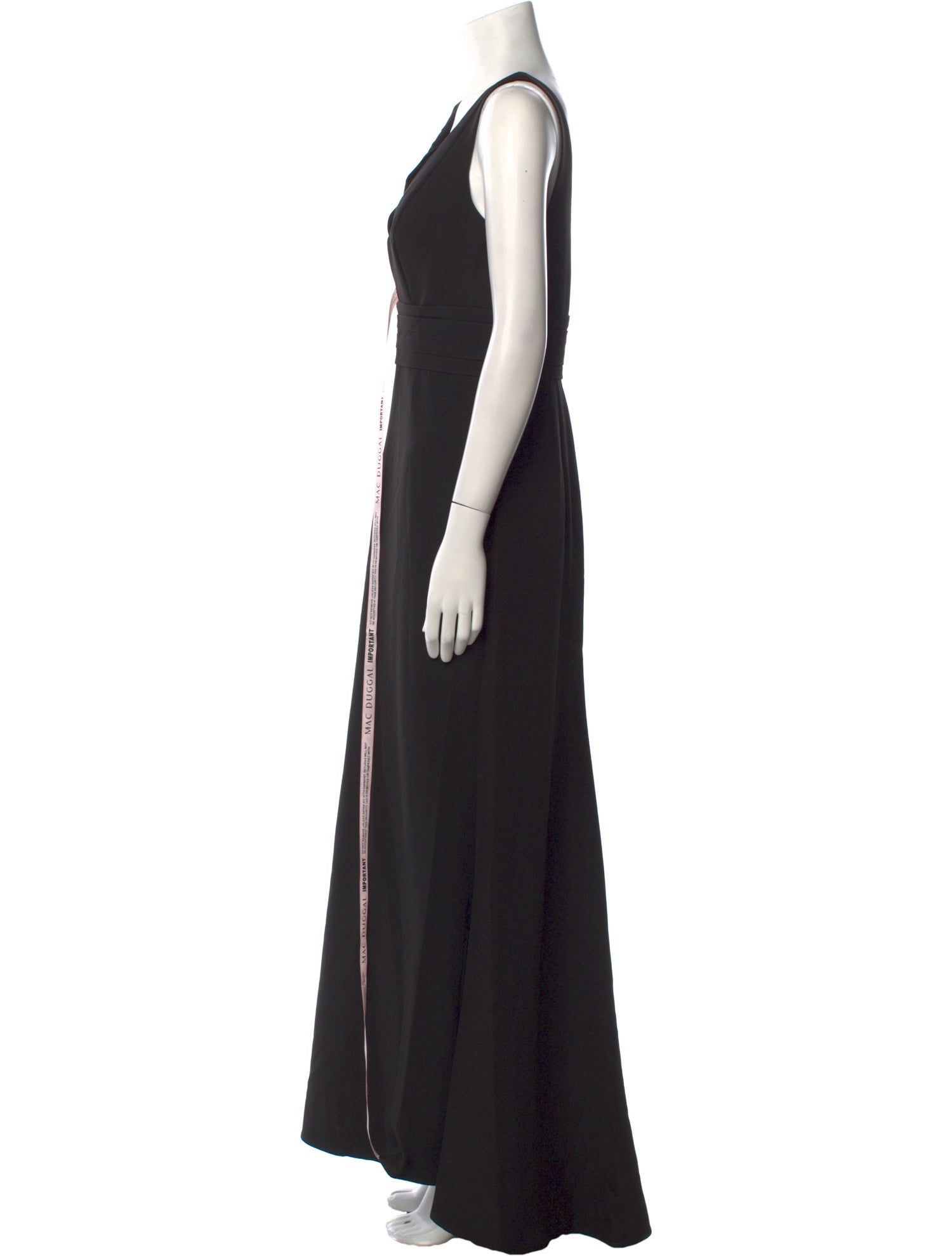 Mac Duggal V-Neck Long Dress w/ Tags