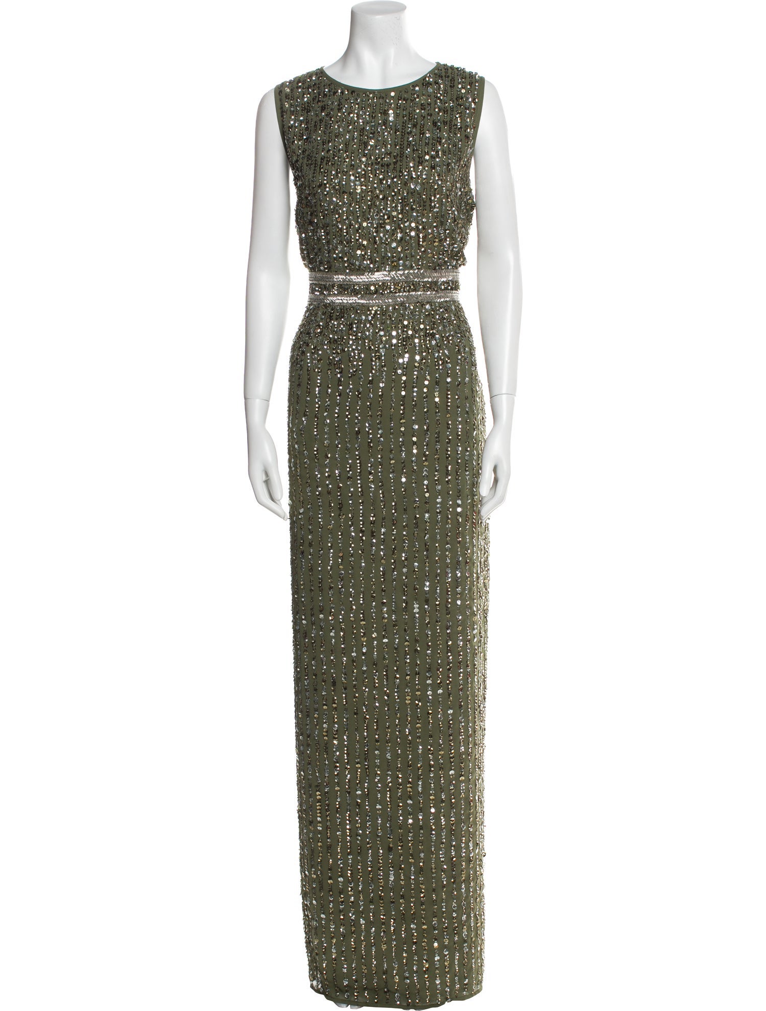 Mac Duggal Scoop Neck Long Dress w/ Tags