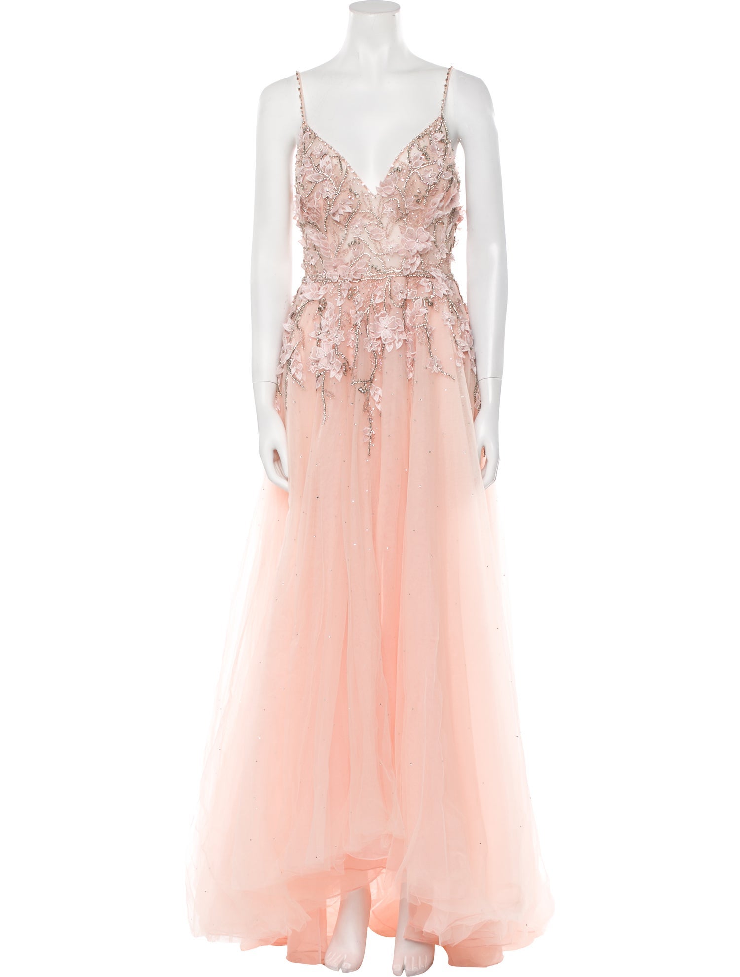 Mac Duggal V-Neck Long Dress w/ Tags