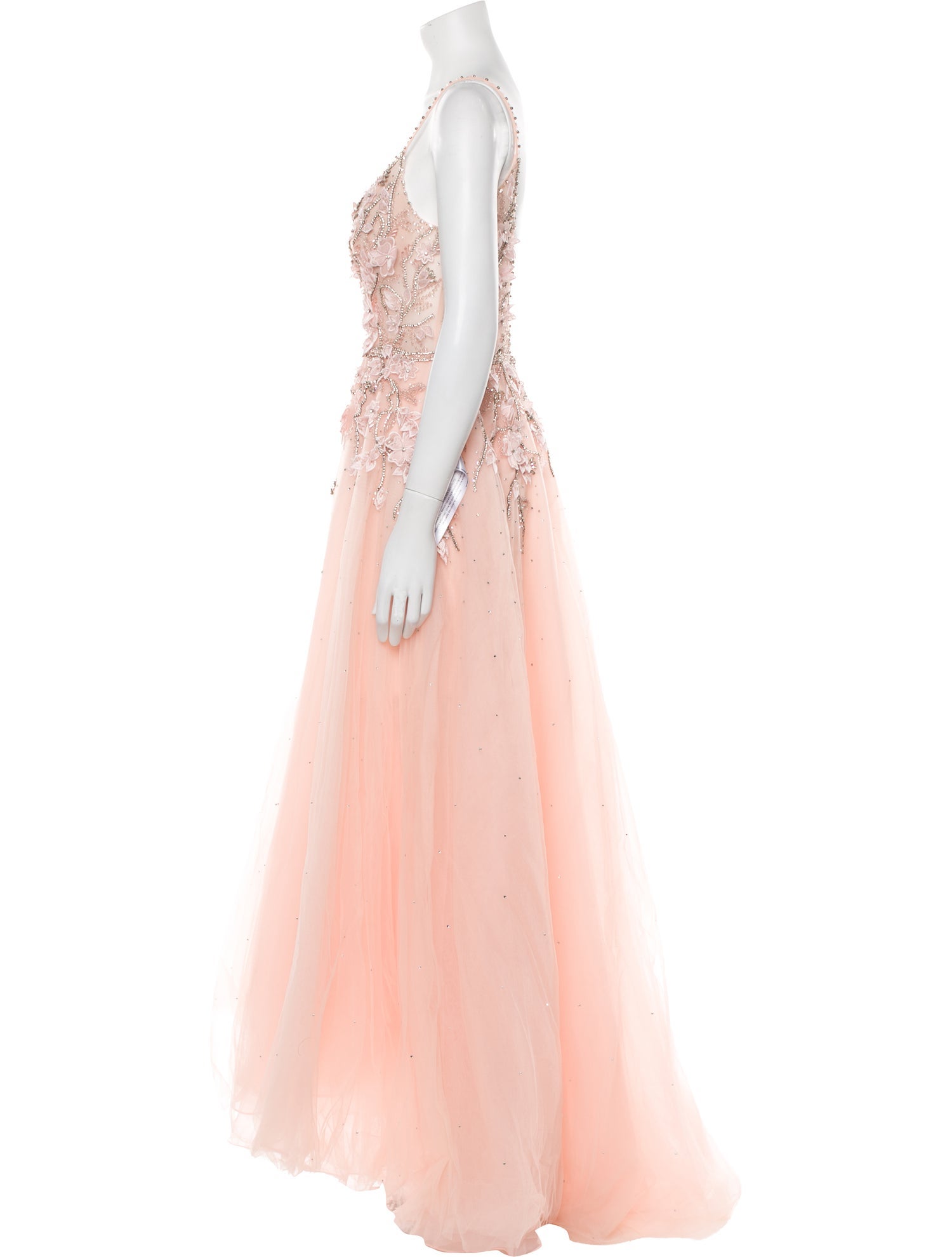 Mac Duggal V-Neck Long Dress w/ Tags