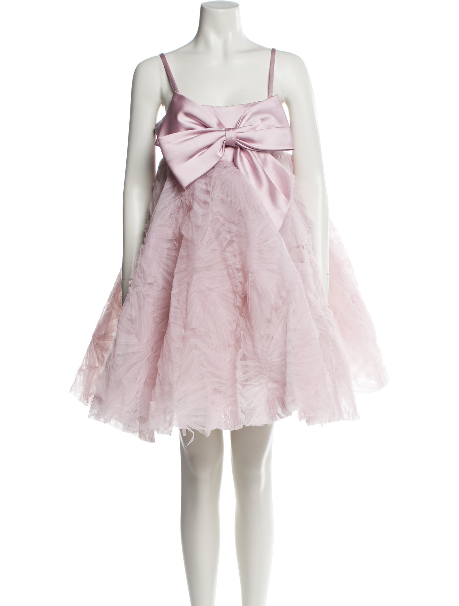 Mac Duggal Square Neckline Mini Dress