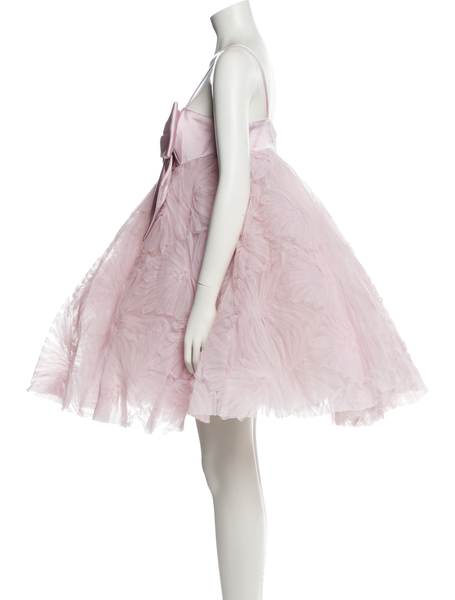 Mac Duggal Square Neckline Mini Dress