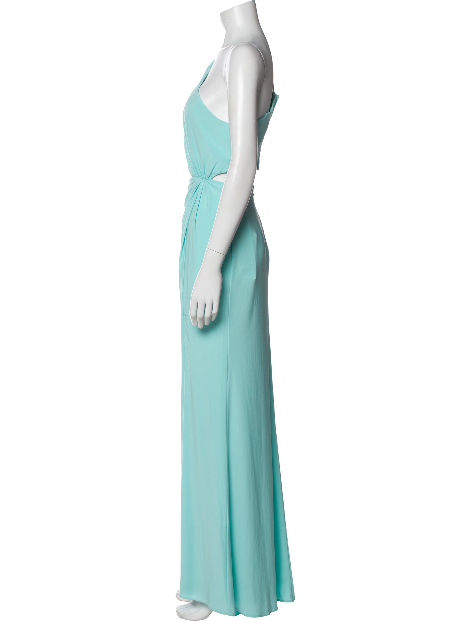 Mac Duggal One-Shoulder Long Dress