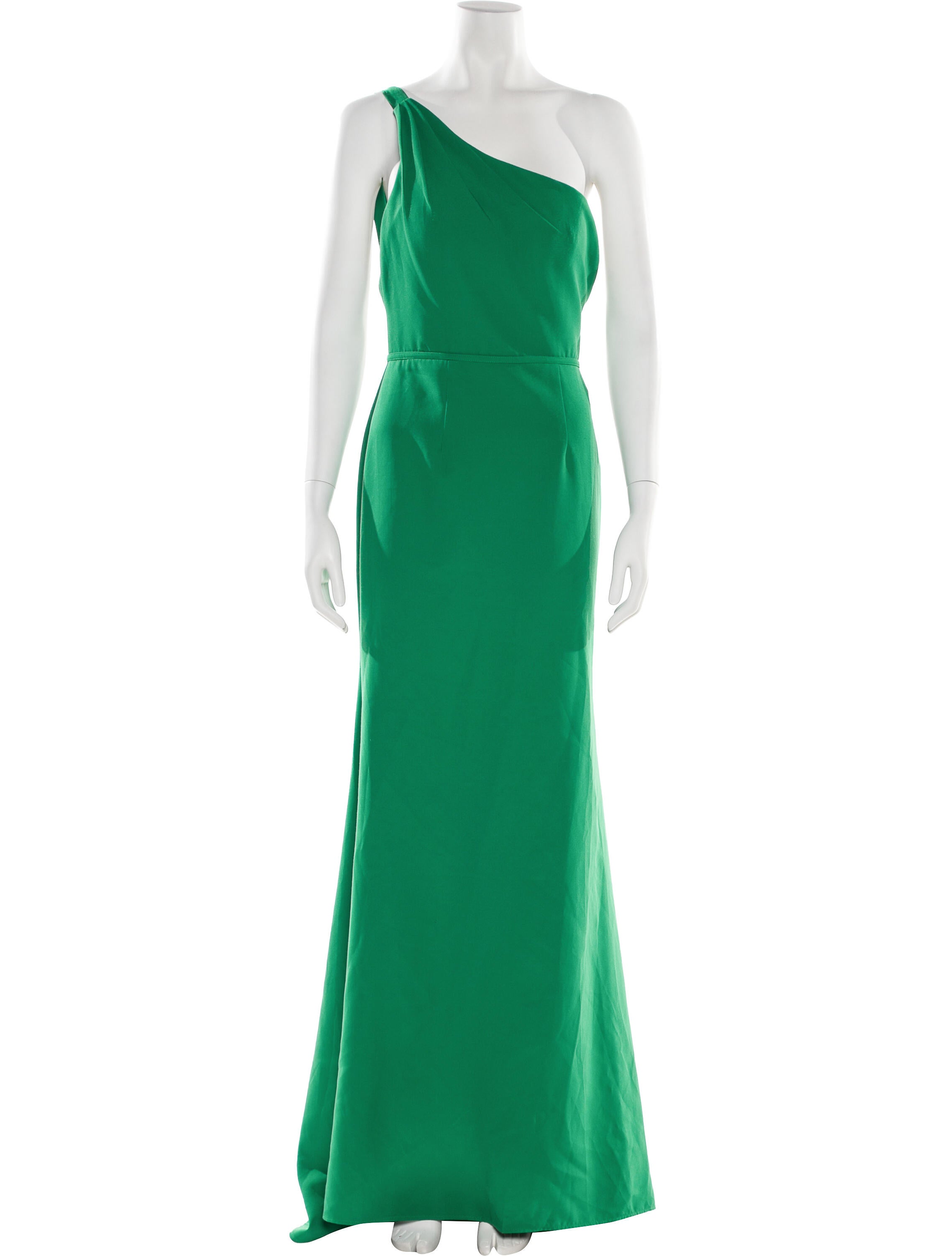 Mac Duggal One-Shoulder Long Dress
