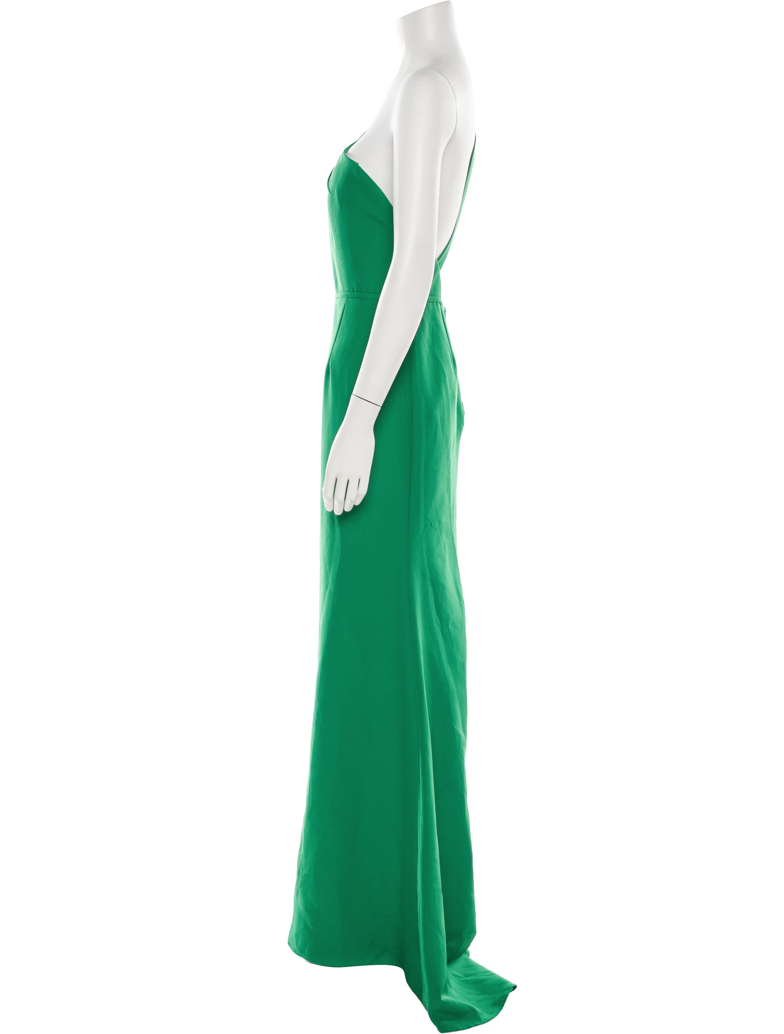 Mac Duggal One-Shoulder Long Dress