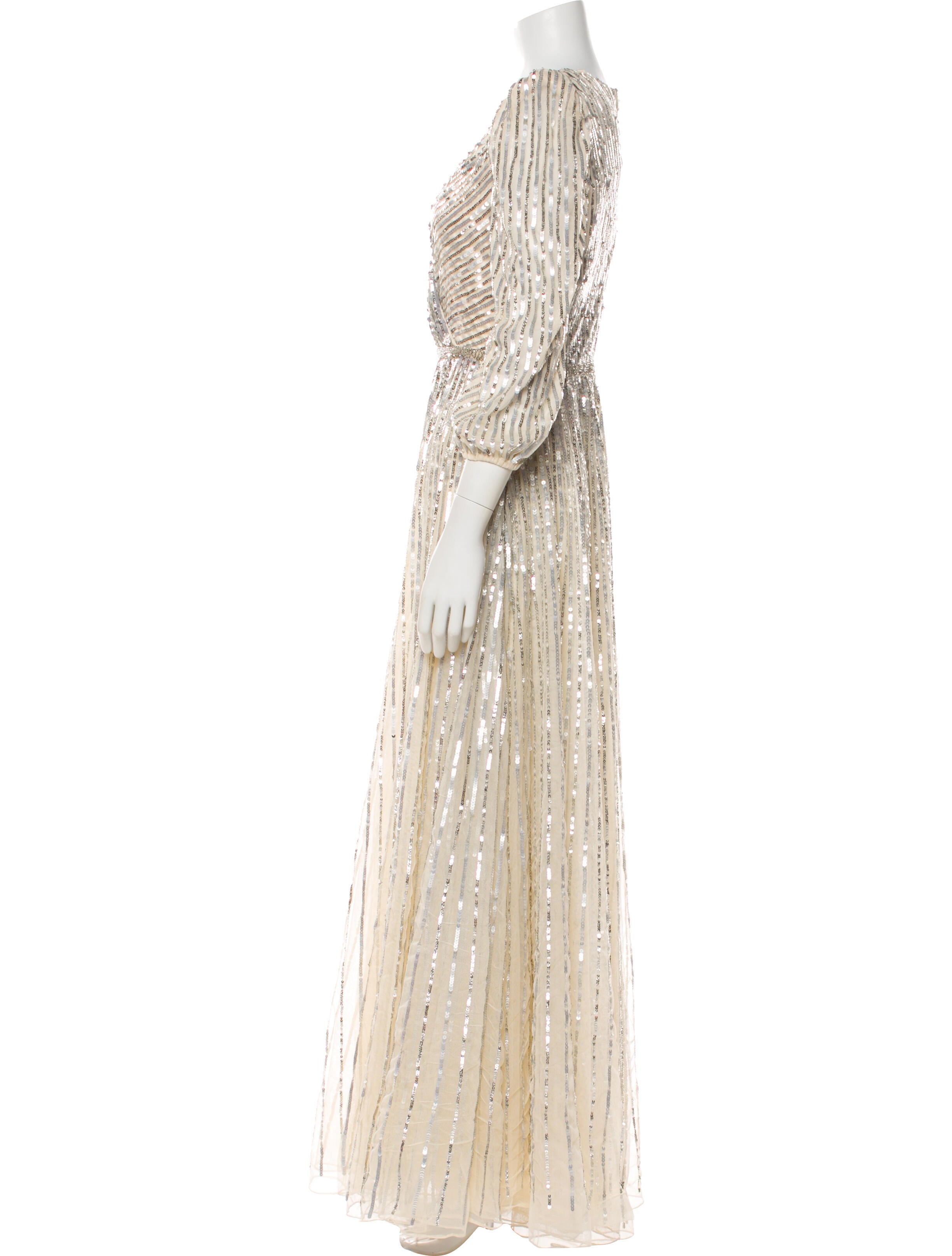 Mac Duggal Nylon Long Dress