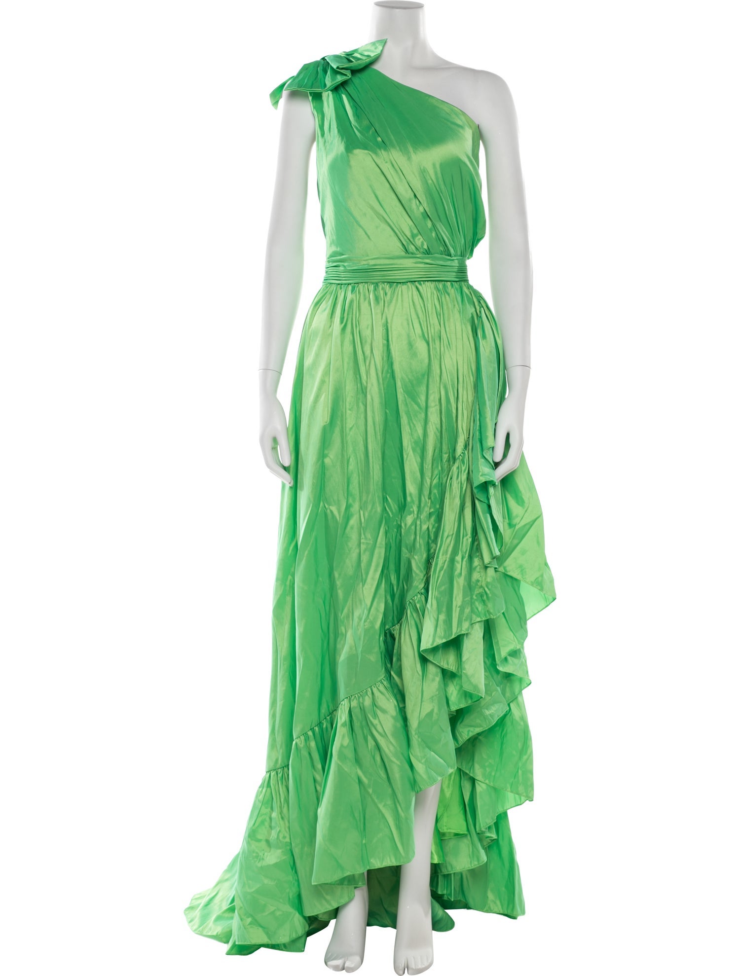 Mac Duggal One-Shoulder Long Dress w/ Tags