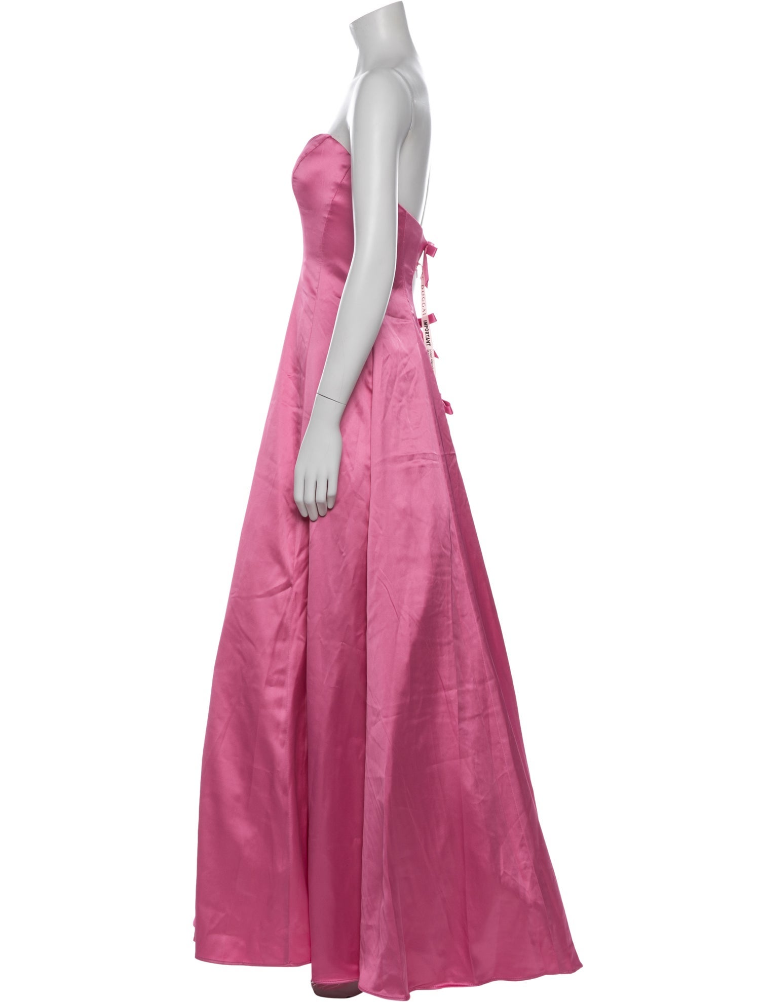 Mac Duggal Strapless Long Dress w/ Tags