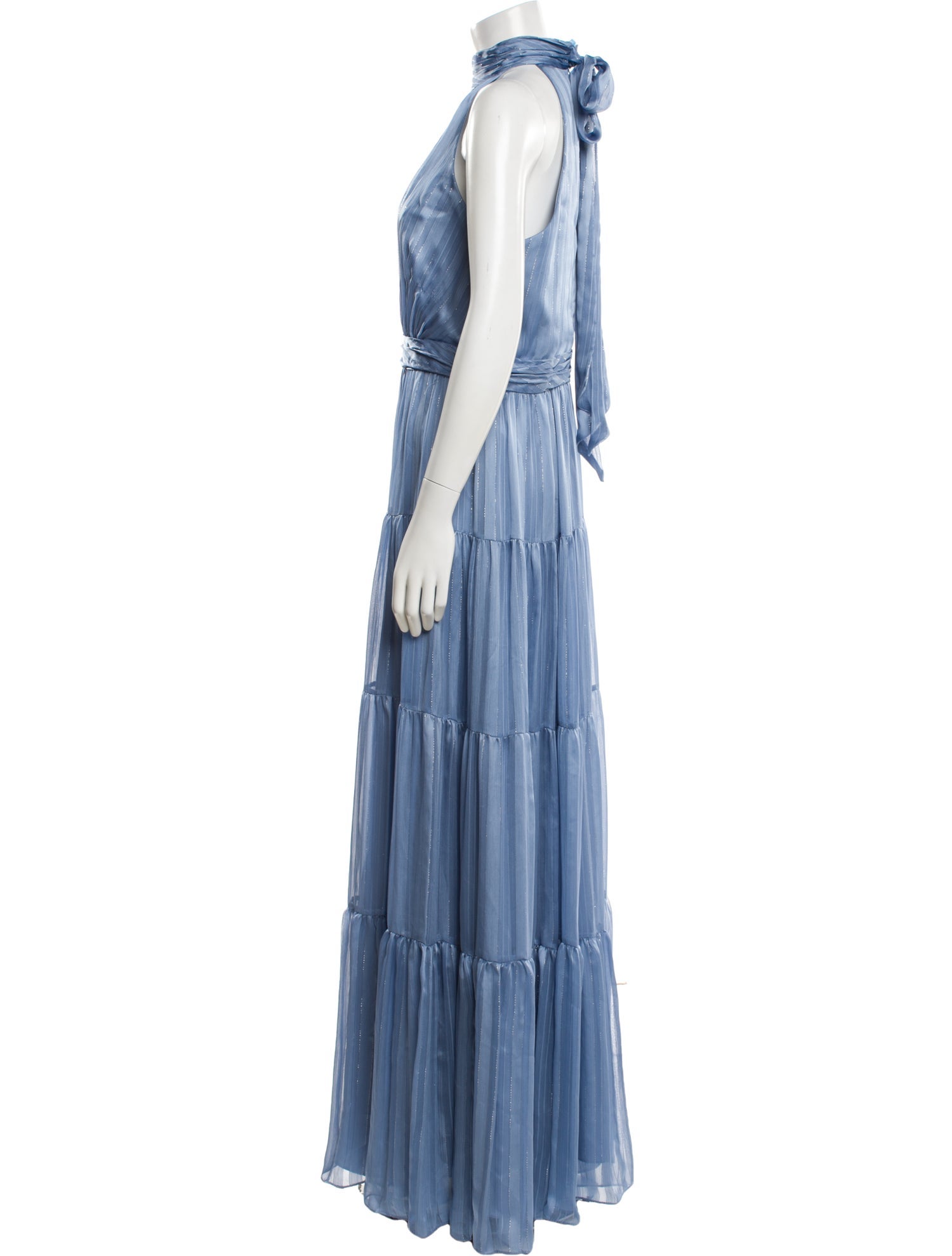 Mac Duggal Halterneck Long Dress