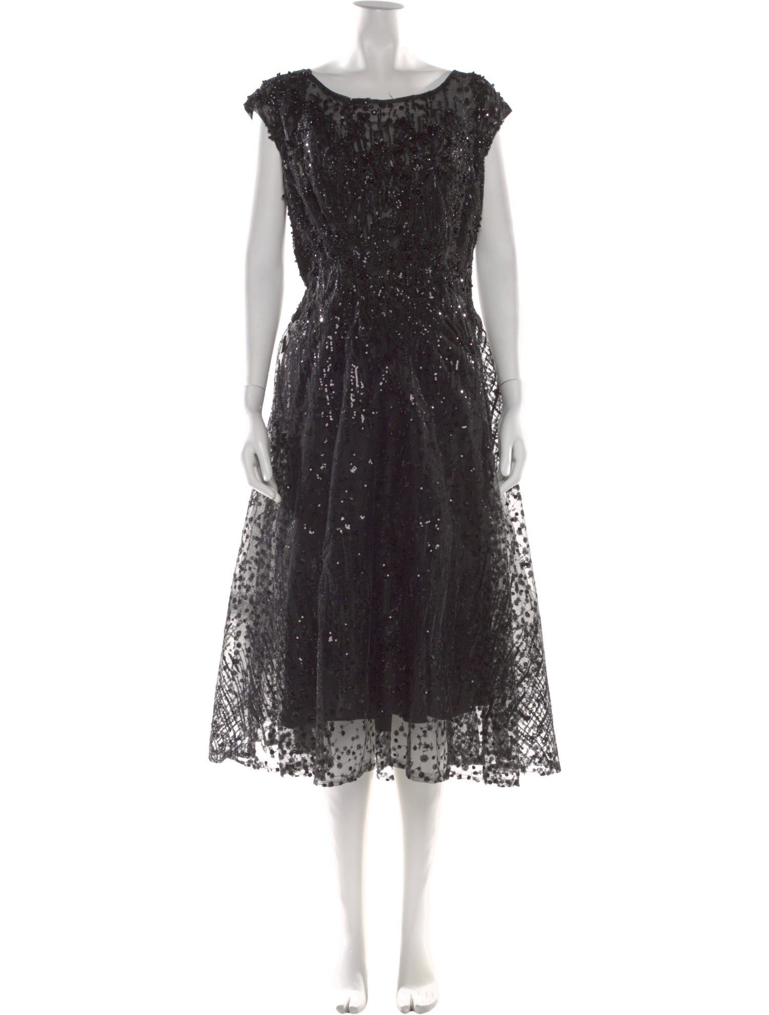 Mac Duggal Lace Pattern Long Dress w/ Tags