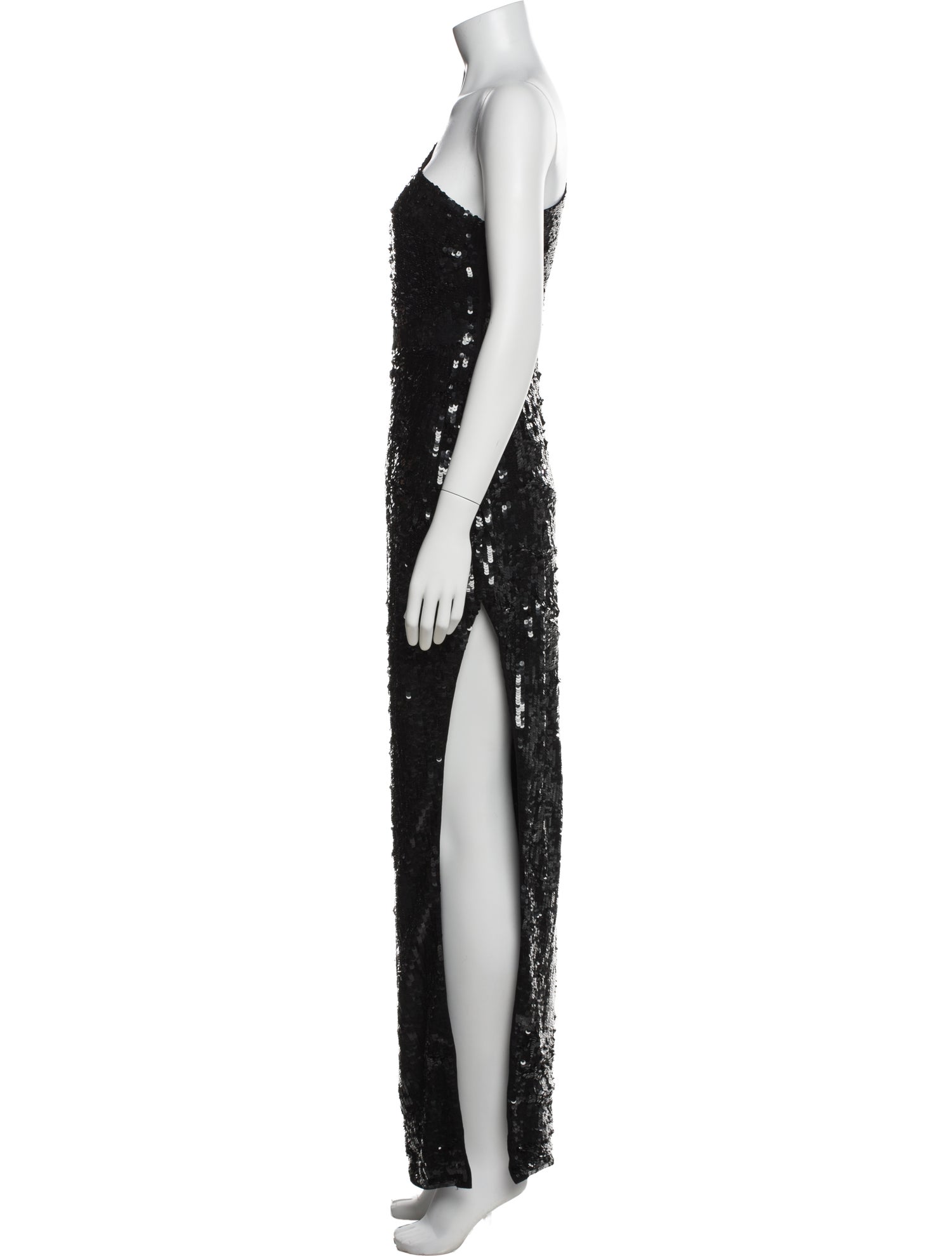Mac Duggal One-Shoulder Long Dress