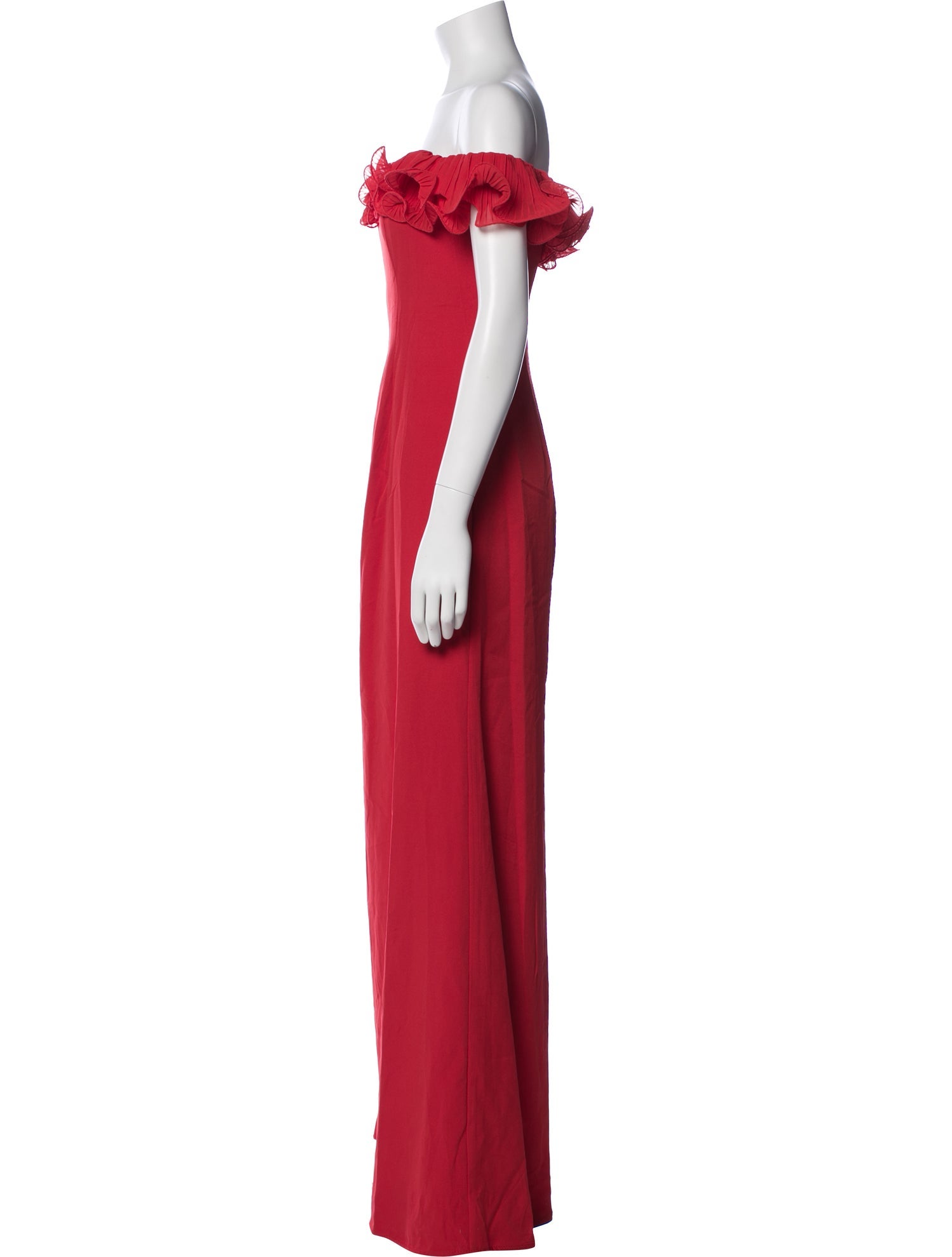 Mac Duggal Off-The-Shoulder Long Dress